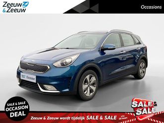 kia niro hybrid 1.6 gdi dynamicline climate control | navigatie | parkeercamera | bekleding leder/stof | line assist | lm-velgen