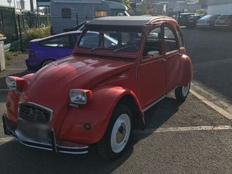 citroën 2cv 2cv4 1976 rouge