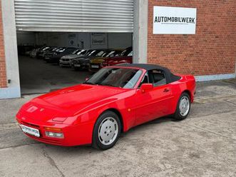 porsche 944 s2 cabriolet*1a historie*brd*top-zustand*