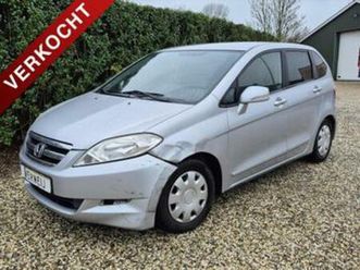 honda fr-v, 1.7 l | schade! | in prijs verlaagd! | clima | trekhaak | cv | radio cd