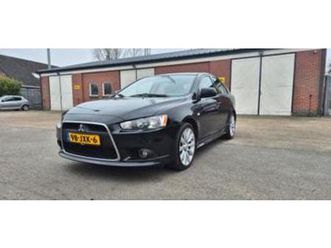 mitsubishi lancer 1.8 mivec sportback 2009 zwart — mitsubishi — marktplaats