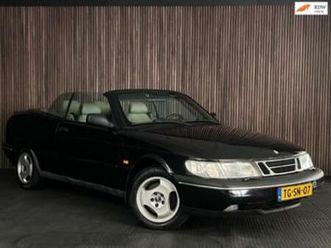 saab 900 cabrio 2.3 s - airco - elektrische ramen & spiegels — saab — marktplaats
