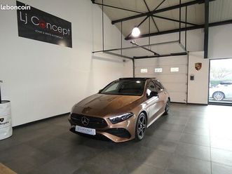 mercedes classe a iv (2) 200 amg line 163 ch 7g-dct - 1°main - origine france - 13'485 km - toit ouvrant panoramique - caméra 360° - burmester - hud - sièges av