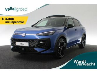 volkswagen t-roc r-line first edition 1.5 etsi 110 kw / 150 pk