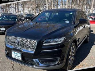 used 2019 lincoln nautilus select