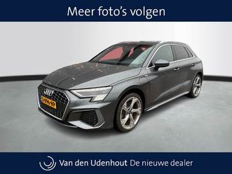 audi a3 sportback 40 tfsi e 204pk s edition / trekhaak / memory / stoelverwarming / camera / b&o