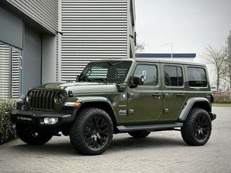 jeep wrangler unlimited - 4xe 380 sahara brute velgen/ hard top/ trekhaak