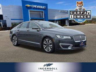 used 2017 lincoln mkz reserve