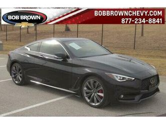 used 2021 infiniti q60 3.0t red sport 400