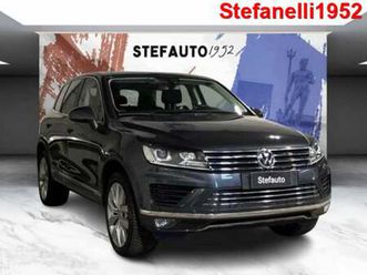 volkswagen touareg 3.0 tdi 262 cv tip. bluemotion techn. terrain tech del 2016 usata a bologna