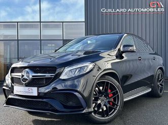 mercedes gle coupé 63 s amg 5.5 v8 bi-turbo 585ch 4matic 7g-tronic speedshift plus