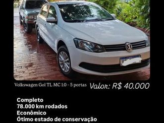 volkswagen gol geração vi trendline 1.6 8v total flex mec. 4p 2016