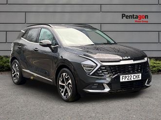 used kia sportage 2022 1.6 h t gdi 4 suv 5dr petrol hybrid auto euro 6 (s/s) (226 bhp)