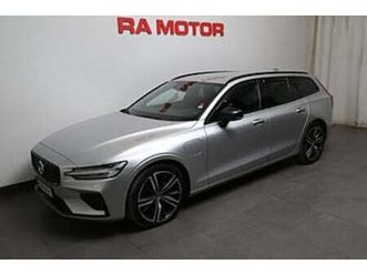 volvo v60 recharge t6 awd 340hk r-design |navi|kamera|voc|