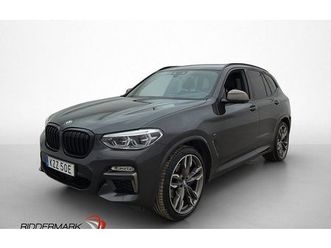 bmw x3 m40i xdrive pano h k 360° läder värmare hud