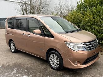 nissan serena 8 seater auto self charging hybrid
