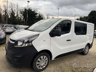 opel vivaro 1.6 cdti 120cv 6 posti autocarro