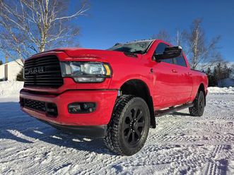 ram 2500 2020 big horn 4x4 crew cab 6'4 box