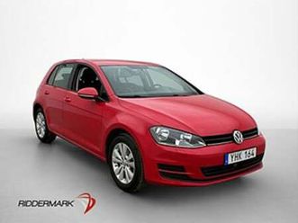 volkswagen golf 1.6 tdi carplay p-sensorer adaptiv 110hk