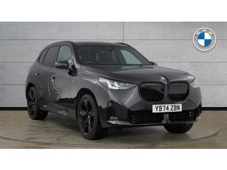 bmw x3 2.0 20i mht m sport suv 5dr petrol hybrid auto xdrive euro 6 (start/stop) (208 ps)