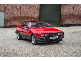 1988 maserati spyder 2dr convertible petrol manual