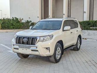 toyota prado toyota prado 2.7l white 2020 lhd