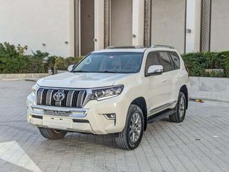 toyota prado toyota prado 2018 gxr white colour lhd automatic gear