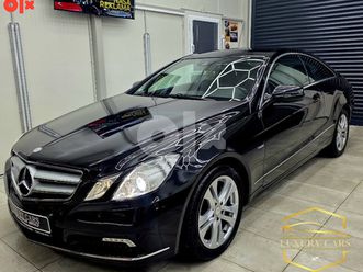 mercedes-benz e 350 cdi coupe tek uvezen