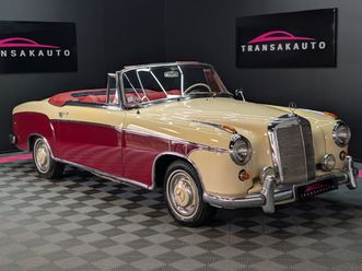 mercedes 220 se ponton cabriolet 1959 2.2