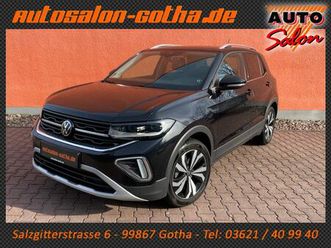 volkswagen t-cross tsi dsg style iq.light+navi apps virtual