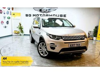 land rover discovery sport 2.0 td4 hse luxury suv 5dr diesel auto 4wd euro 6 (start/stop) (180 ps)