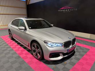 bmw serie 7 g11/g12 750d xdrive 400 ch m sport a - entretien bmw