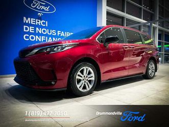 toyota sienna 2022 xse/technology - hybride/awd - cuir/toit/gps - wow