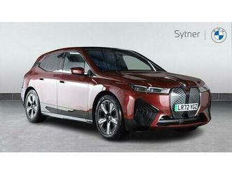 bmw ix xdrive40 m sport edition 5dr