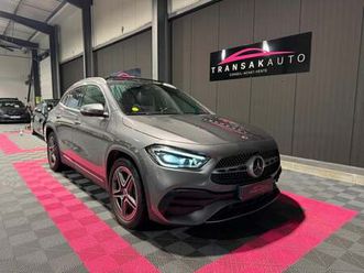 mercedes gla 200 d 2.0 150 cv 8g-dct amg line + apple carplay + toit ouvrant + sièges à mémoire/ chauffants + feux multibeam led + caméra 360
