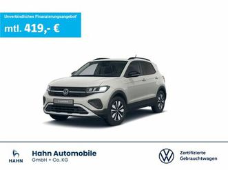 volkswagen t-cross 1.0 tsi dsg goal navi led acc pdc sitzh