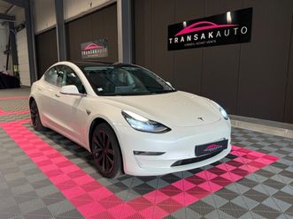 tesla model 3 long-range rwd + autopilot + sièges chauffants électriques + toit panoramique