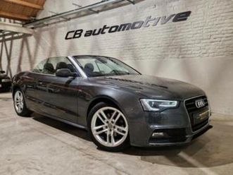 ② audi a5 cabriolet s-line — audi — 2ememain