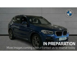 bmw x3 xdrive20d m sport 2.0 5dr