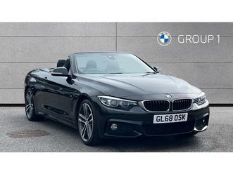 bmw 4 series 420d m sport convertible 2.0 2dr