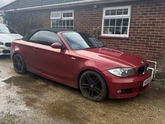 bmw, 1 series, convertible, 2008, semi-auto, 1995 (cc), 2 doors