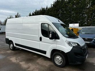 2023 vauxhall movano 2.2 turbo d 140ps h2 van prime panel van diesel manual