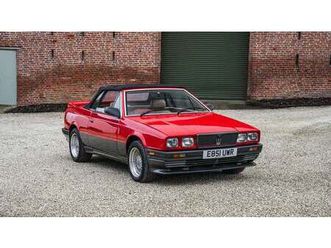 1988 maserati biturbo vente aux enchères