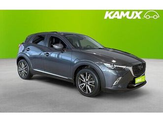 mazda cx-3 2.0 skyactiv-g optimum navi hud b-kamera bose läder