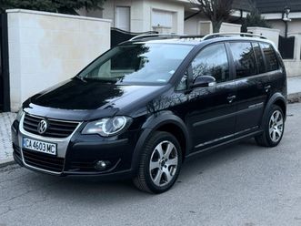 cross touran-1.9tdi, 105кс-7места, реални км!