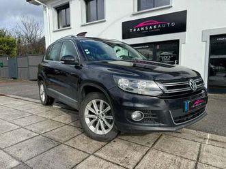 volkswagen tiguan 2.0 tdi 140 fap bluemotion technology sportline / carnet d'entretien complet