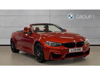 bmw m4 convertible competition package 3.0 2dr