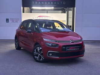 citroen c4 spacetourer 1.2 l thp 130 s&s bvm6 feel / carplay / caméra de recul