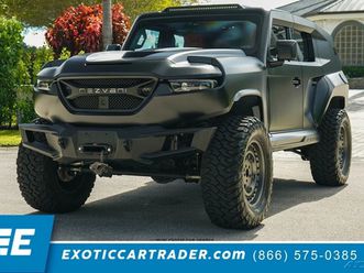 2021 other makes tank rezvani motors