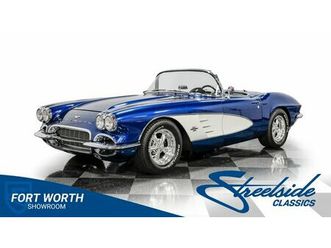 1961 chevrolet corvette restomod
